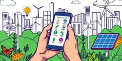 Invista com impacto social: apps de finanças verdes