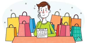 Evite compras por impulso com o método dos 7 dias