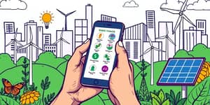 Invista com impacto social: apps de finanças verdes