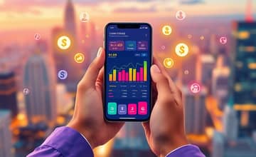 Painéis financeiros personalizados direto no celular