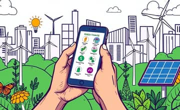 Invista com impacto social: apps de finanças verdes