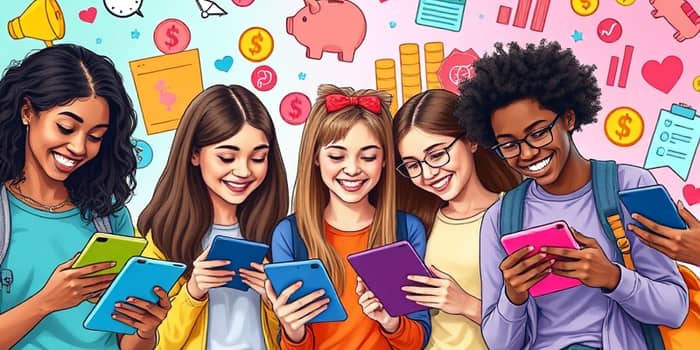 Apps com modo educacional para adolescentes aprenderem a economizar