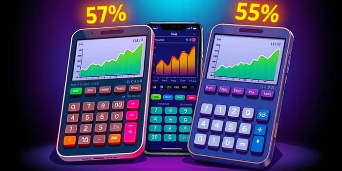 Simule empréstimos com taxas comparadas lado a lado