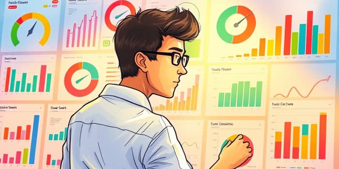 Use metas visuais para manter o foco financeiro