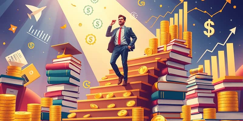 A educação financeira continua mesmo após investir